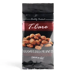 Cacahuètes caramélisées T -CARE sachet de 45gr