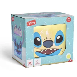 Cadeau décoratif Noël Disney Stitch lumineux 80LED H23cm
