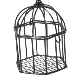 Cage à dragées noire x2