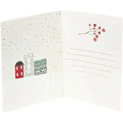 Carte voeux de Noël + chocolat 15g