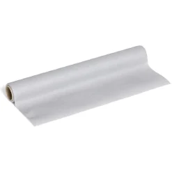 Chemin de table 320cm tissu intissé gris pailleté