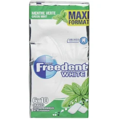 Chewing-gum Freedent Maxi Menthe Verte x6