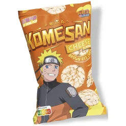 Chips de riz complet Komesan goût fromage Naruto 60g