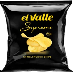 Chips El Valle Suprême saveur pomme de terre 140g
