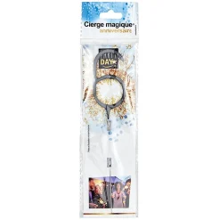 Cierge magique chiffre 6