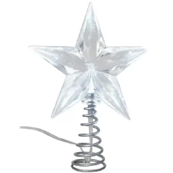 Cimier tête de sapin Noël lumineuse intérieure 1 LED