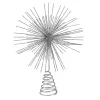 Cimier tête de sapin Noël étoile scintillante