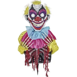 Clown à planter yeux lumineux