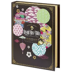 Coffret à thé forme livre 8 variétés