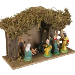 Crèche de Noël et santons
