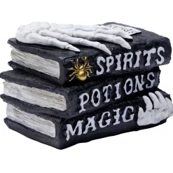 Déco 3 livres squelette déco Halloween