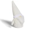 Déco à poser gnome blanc H25cm