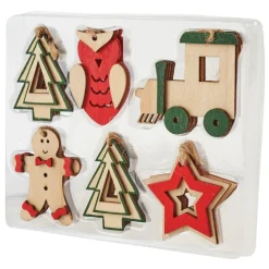 Décoration de Noël à suspendre x12