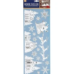 Décoration de Noël stickers 3D pour fenêtre