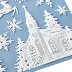 Décoration de Noël stickers 3D pour fenêtre