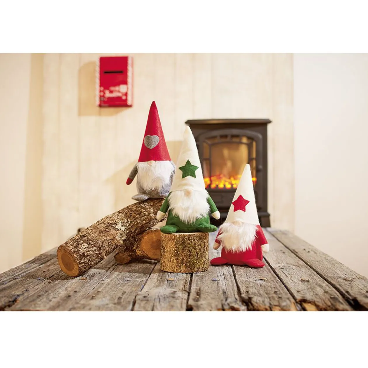 Décoration gnôme de Noël en feutre