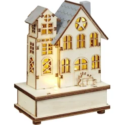 Décoration lumineuse, bois