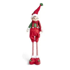 Décoration lutin farceur jambes extensibles H80cm