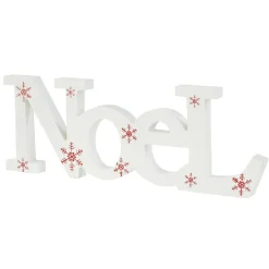 Décoration NOEL à poser blanche