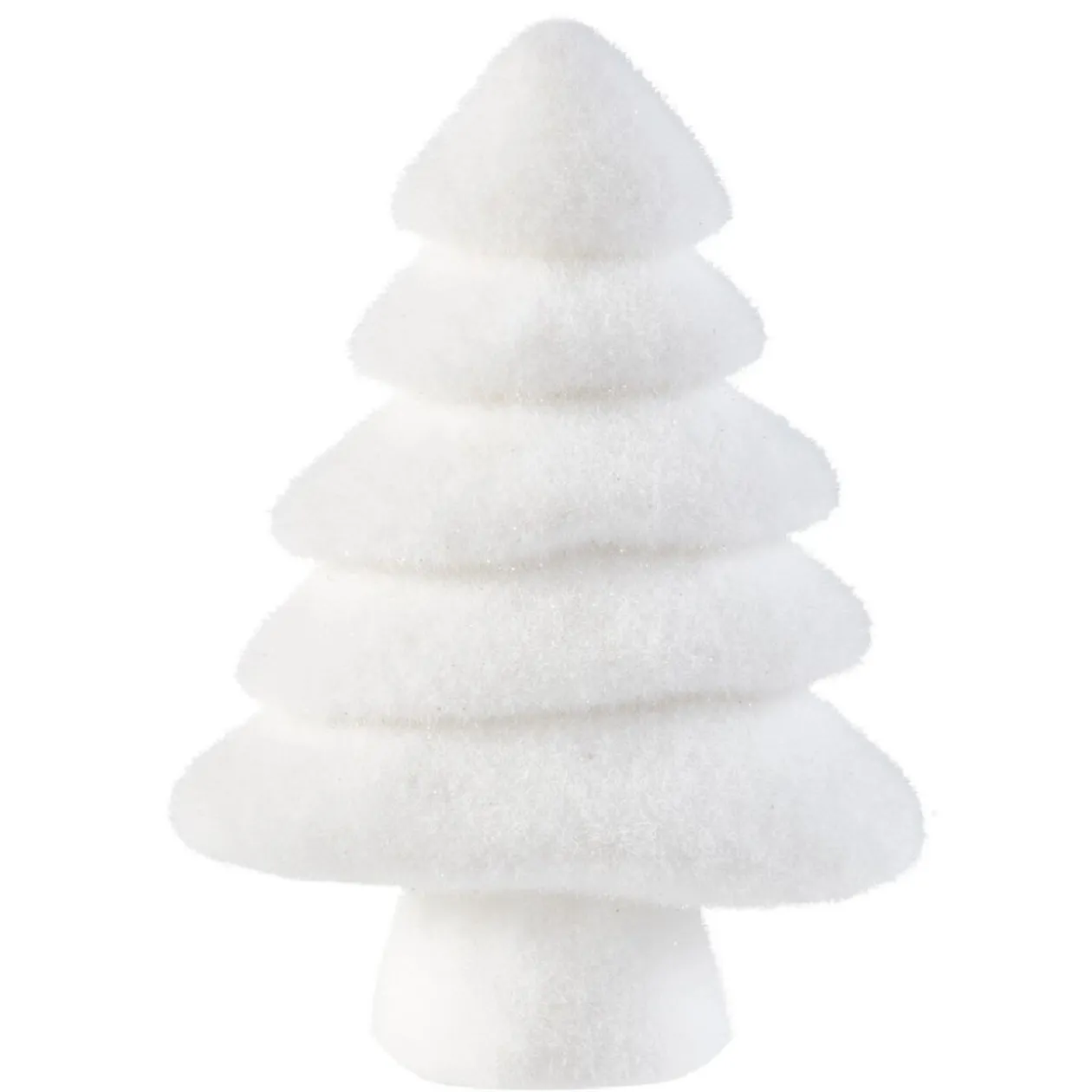 Décoration sapin de Noël blanc