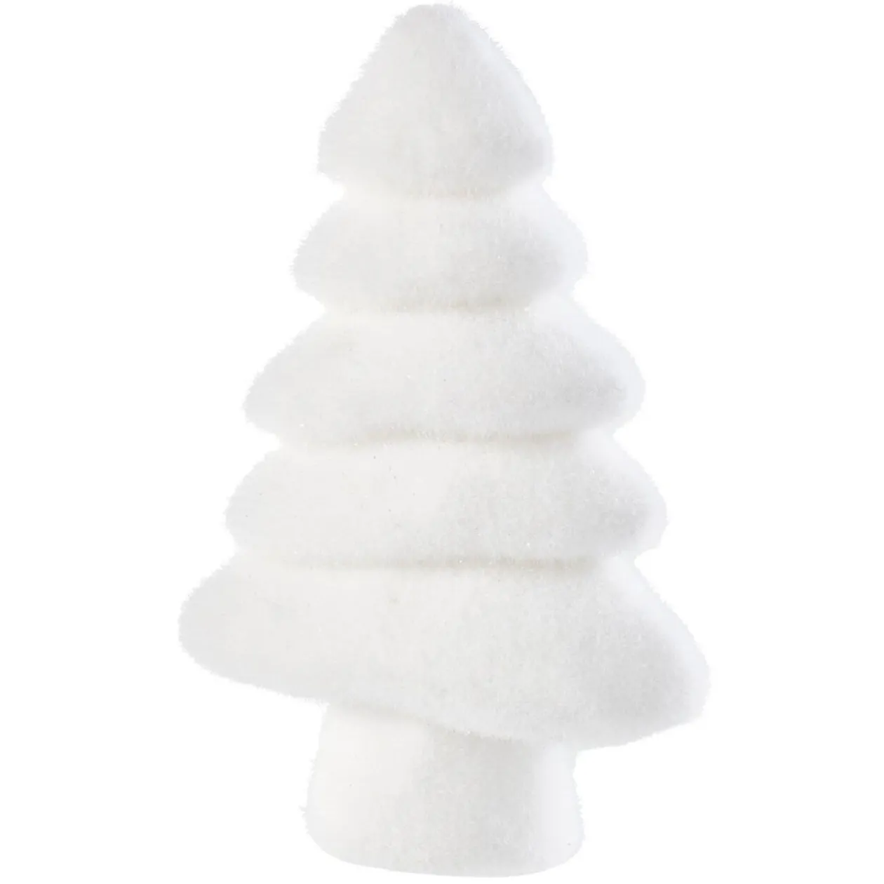 Décoration sapin de Noël blanc
