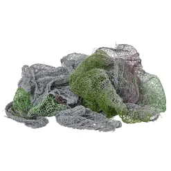 Drap de gaze gris phosphorescent décoration Halloween