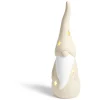 Gnome lumineux à poser beige H22,5cm