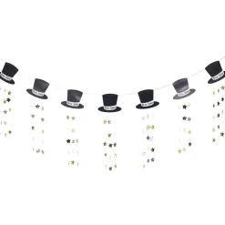 Guirlande de chapeau et étoile suspendue