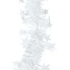 Guirlande de Noël blanche 2 m