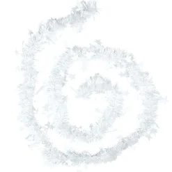 Guirlande de Noël blanche 2 m