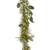 Guirlande de Noël dorée argentée 2 m