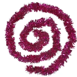 Guirlande de Noël rose 3 m
