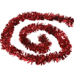 Guirlande de Noël rouge 2 m