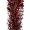 Guirlande de Noël rouge blanche 2,7 m