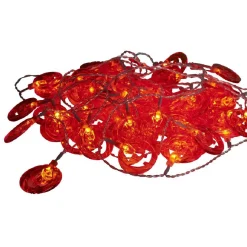 Guirlande extérieure citrouille 60 LED orange