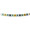Guirlande fanion papier thème sauvage 5m