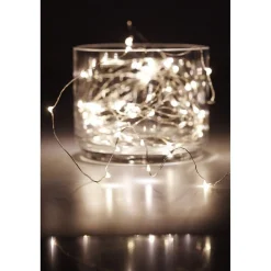 Guirlande électrique blanc chaud fixe 6 m