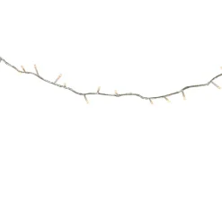 Guirlande électrique blanc chaud clignotant 3,16 m