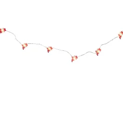 Guirlande électrique blanc chaud fixe L. 1,9 m