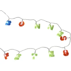 Guirlande électrique intérieure Joyeux Noël 20 LED fixe 2 m