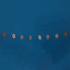 Guirlande électrique maisons blanches fixes 1,35 m