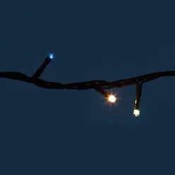 Guirlande électrique multicolore clignotante 12.8 m