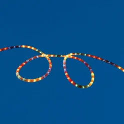 Guirlande électrique multicolore clignotante 12 m