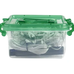 Guirlande électrique solaire 200 LED 19,9m d'éclairage blanc froid