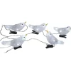 Guirlande lumineuse 5 oiseaux 30 LED extérieur