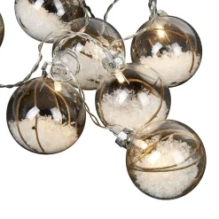 Guirlande lumineuse boules fantaisie intérieur 8 LED
