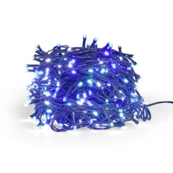 Guirlande lumineuse extérieure 400LED blanc froid/bleu clair/bleu 29,9m