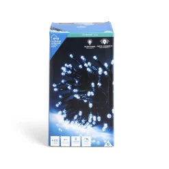 Guirlande lumineuse extérieur cluster 400LED blanc froid 8m