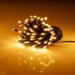 Guirlande lumineuse extérieur 60LED blanc chaud 4,4m
