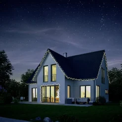 Guirlande lumineuse extérieur 600LED blanc chaud 44,9m